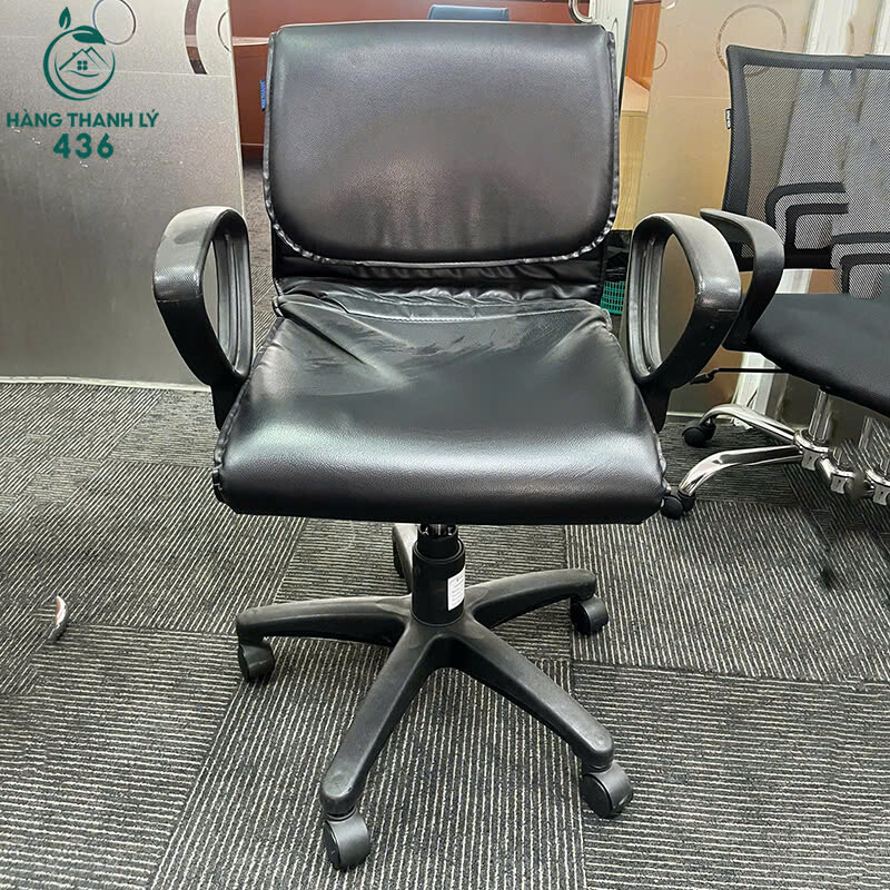 Ghế Xoay Cũ Thiết Kế Lưng Thấp Bọc Da ghe-xoay-cu-thiet-ke-lung-thap-boc-da Ghế Xoay Cũ Thiết Kế Lưng Thấp Bọc Da