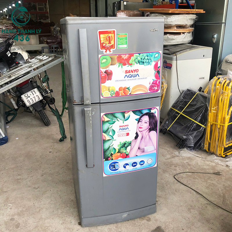 tu-lanh-cu-sanyo-2-cua-dung-tich-150l-5 Tủ Lạnh Cũ Sanyo 2 Cửa Dung Tích 180L  