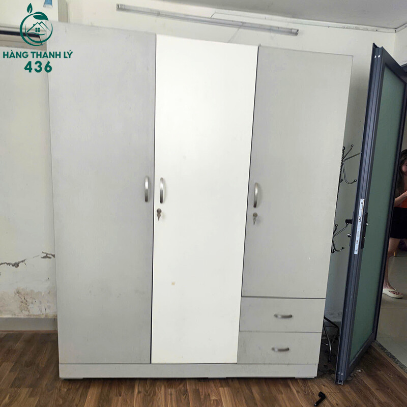 Tủ Quần Áo Cũ 1M6X2MX60CM Gỗ Mdf Chống Ẩm tu-quan-ao-cu-1m6x2mx60cm-go-mdf-chong-am-1 Tủ Quần Áo Cũ 1M6X2MX60CM Gỗ Mdf Chống Ẩm
