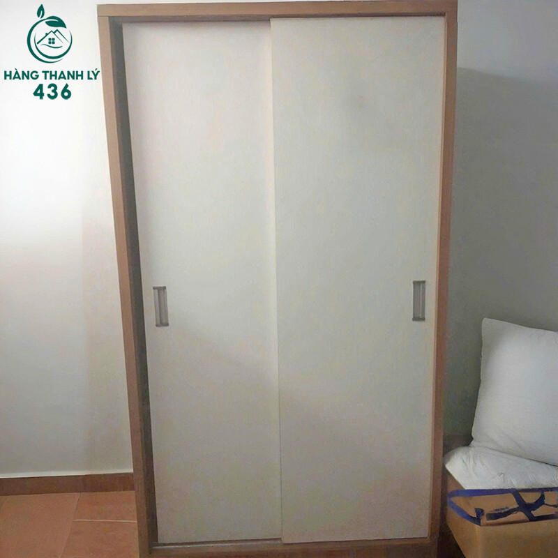 Tủ Quần Áo Cũ 2 Cánh Lùa Màu Trắng Kem 1M2X2M tu-quan-ao-cu-2-canh-lua-mau-trang-kem-1m2x2m-1 Tủ Quần Áo Cũ 2 Cánh Lùa Màu Trắng Kem 1M2X2M