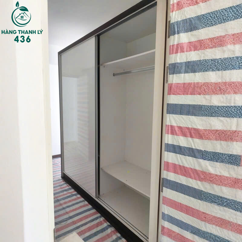 tu-quan-ao-cu-2m5x2m4x65cm-cua-lua-2-canh-mau-trang-2 Tủ Quần Áo Cũ 2M5X2M4X65CM Cửa Lùa 2 Cánh Màu Trắng  