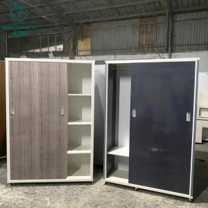 Tủ Quần Áo Nhựa Lùa 2 Cánh Tiện Lợi Mới 99% (Nhiều Mẫu)