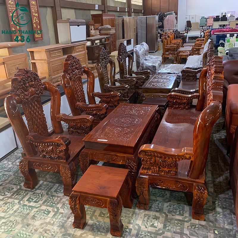 Bộ Salon Gỗ Tràm Tay 12 Mới 99% bo-salon-go-tram-tay-12-moi-99-2 Bộ Salon Gỗ Tràm Tay 12 Mới 99%