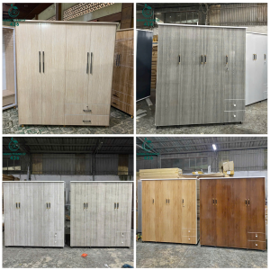 Tủ Quần Áo Nhựa 4 Cánh Có 2 Hộc 1M6 Mới 99% (Nhiều Mẫu)