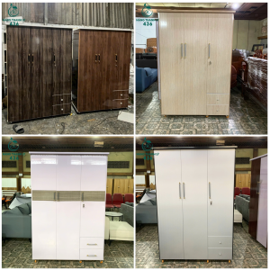 Tủ Quần Áo Nhựa 3 Cánh 1M2 Mới 99% (Nhiều Mẫu)