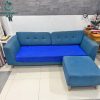 Ghế Sofa Cũ 2M2X90CMX67CM Vải Nỉ Kèm Đôn Tiện Lợi