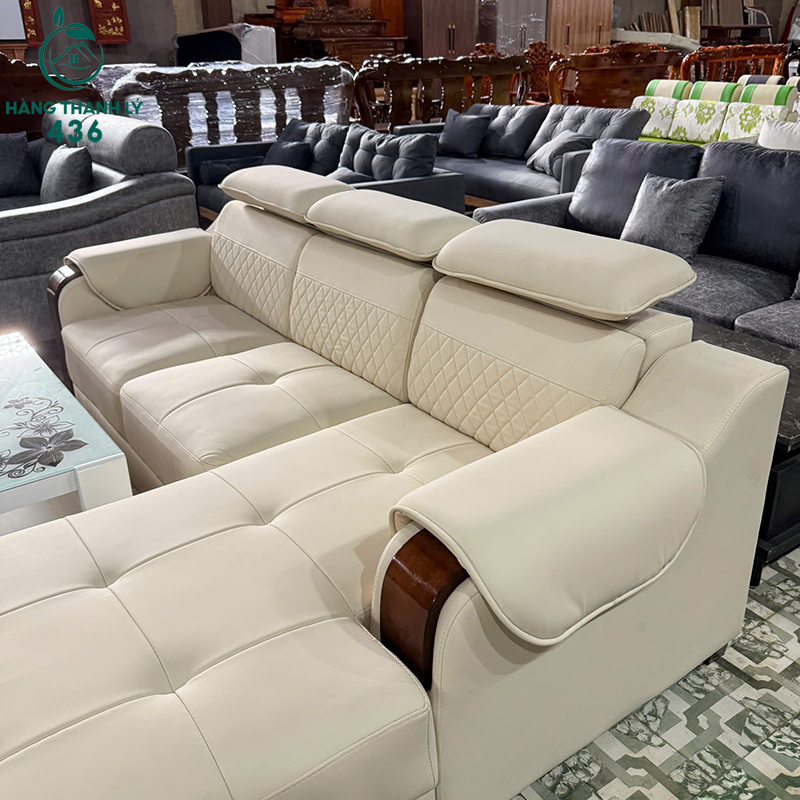 sofa-da-tua-dau-gat-gu-sang-trong-moi-99-nhieu-mau-5 Sofa Da Tựa Đầu Gật Gù Sang Trọng Mới 99% (Nhiều Mẫu)  