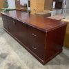Tủ Hồ Sơ Gỗ Cũ 2M5X70CMX80CM Màu Nâu Đỏ Nhiều Ngăn