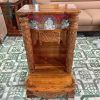 Bàn Thờ Gỗ 55CM Có Tượng Di Lặc Mới 99%