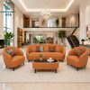Bộ Sofa Dáng Cong Kèm 2 Ghế Đơn Và Bàn Trà Mới 99% (Nhiều Mẫu)