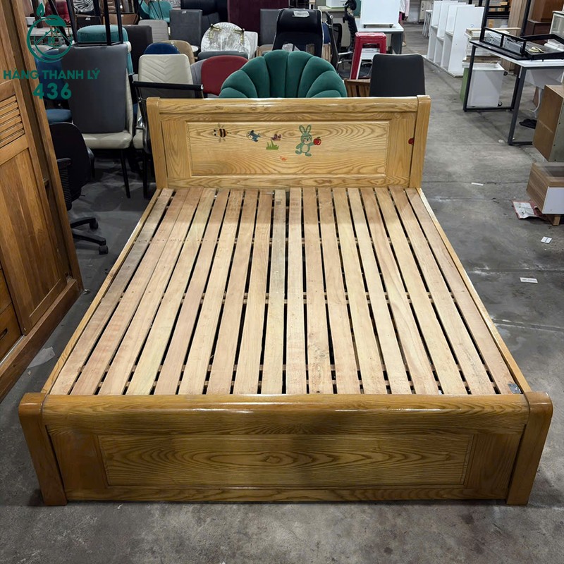 Giường Ngủ Cũ 1M6X2M Thiết Kế Hai Hộc Kéo giuong-ngu-cu-1m6x2m-thiet-ke-hai-hoc-keo-1 Giường Ngủ Cũ 1M6X2M Thiết Kế Hai Hộc Kéo