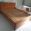 Giường Ngủ Vạt Nan Cũ 1M6 Kết Cấu Ổn Định