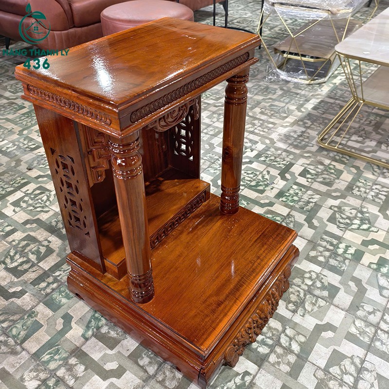 Bàn Thờ Gỗ Tự Nhiên 50CM Mới 99% (Nhiều Mẫu) kt50x50x70-sl1-gia1400k-1-copy Bàn Thờ Gỗ Tự Nhiên 50CM Mới 99% (Nhiều Mẫu)