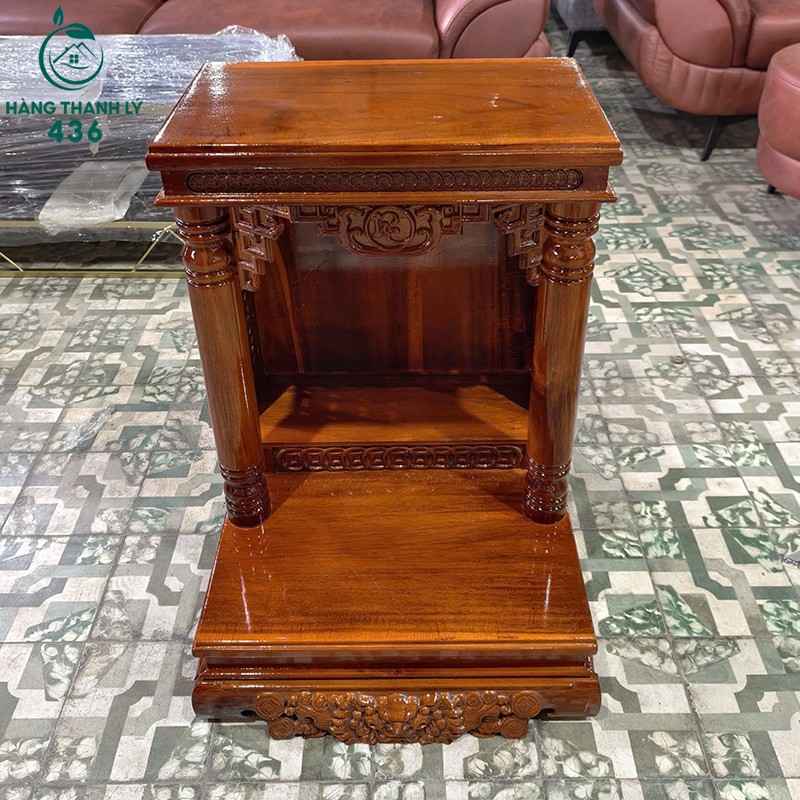 Bàn Thờ Gỗ Tự Nhiên 50CM Mới 99% (Nhiều Mẫu) kt50x50x70-sl1-gia1400k-2-copy Bàn Thờ Gỗ Tự Nhiên 50CM Mới 99% (Nhiều Mẫu)