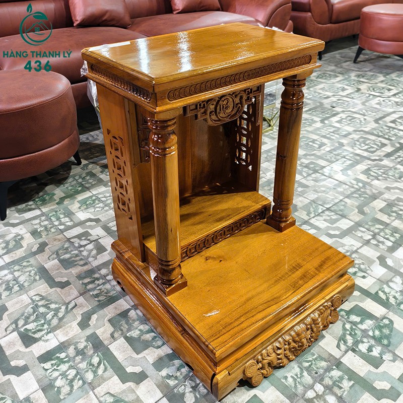 Bàn Thờ Gỗ Tự Nhiên 50CM Mới 99% (Nhiều Mẫu) kt50x50x70-sl1-gia1400k-3-copy Bàn Thờ Gỗ Tự Nhiên 50CM Mới 99% (Nhiều Mẫu)