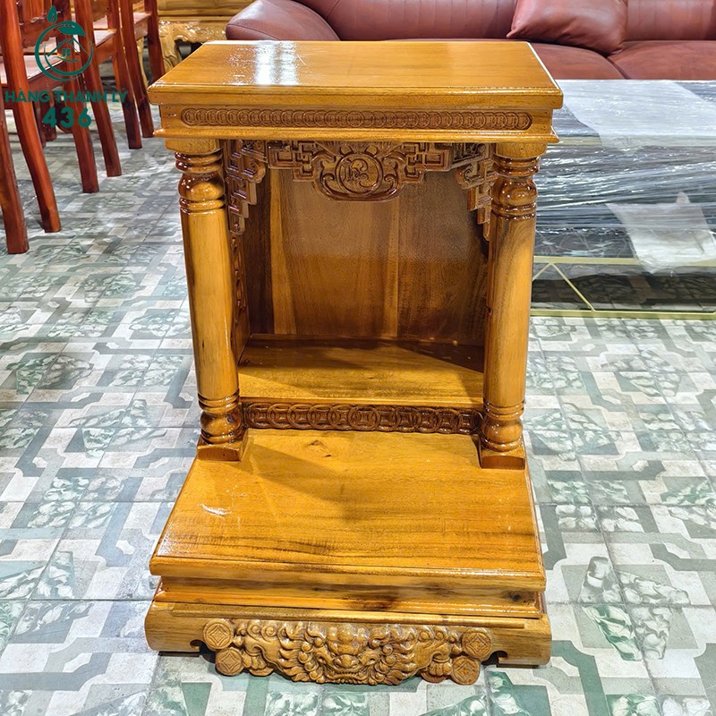 Bàn Thờ Gỗ Tự Nhiên 50CM Mới 99% (Nhiều Mẫu) kt50x50x70-sl1-gia1400k-4-copy Bàn Thờ Gỗ Tự Nhiên 50CM Mới 99% (Nhiều Mẫu)