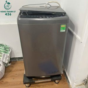 Máy Giặt Hisense Cửa Trên Cũ Màu Xám Đen