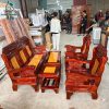 Salon Gỗ Tràm Nho Kèm Bàn Trà Mới 99%