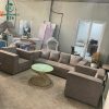 Sofa Băng Cũ Màu Xám Kèm Hai Ghế Đơn