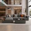 Sofa Góc L Màu Xám Thiết Kế Rộng Rãi Sang Gọn Mới 99% (Nhiều Mẫu)