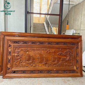 Tranh Thuận Buồm Dáng Ngang Dễ Treo Tường Mới 99%