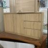Tủ Hồ Sơ Gỗ Cũ 1M4X40CMX75CM 3 Ngăn Kéo 2 Hộc