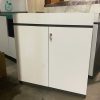 Tủ Hồ Sơ Gỗ Cũ Phối Trắng Xám 80CMX40CMX85CM