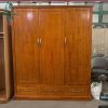Tủ Quần Áo Gỗ Cũ 1M8X60CMX2M1 3 Cánh