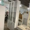 Tủ Trưng Bày Kính Cũ 1M13X1M75X35CM Vân Gỗ Trắng