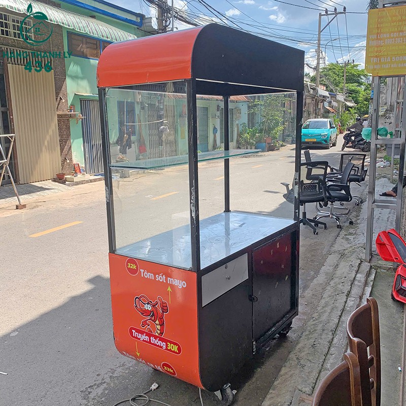 Tủ Xe Bán Hàng Cũ 1M2X60CMX1M95 Màu Cam Đen tu-xe-ban-hang-cu-1m2x60cmx1m95-mau-cam-den-3 Tủ Xe Bán Hàng Cũ 1M2X60CMX1M95 Màu Cam Đen