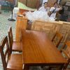 Bàn Ăn 4 Ghế Dáng Chữ Nhật Rộng Rãi Mới 99%