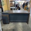 Bàn Giám Đốc Góc L Cũ 1M6 Có Tủ Phụ Và Ngăn Kéo