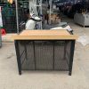 Bàn Làm Việc Cũ Gỗ Khung Sắt Bền Đẹp