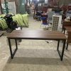 Bàn Làm Việc Cũ Mặt Vân Gỗ Nâu 1m6