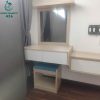 Bàn Phấn Cũ Kèm Đôn Ngồi Gọn Gàng Tiết Kiệm Chỗ