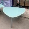 Bàn Sofa Mặt Kính Cũ Mặt Bo Cong