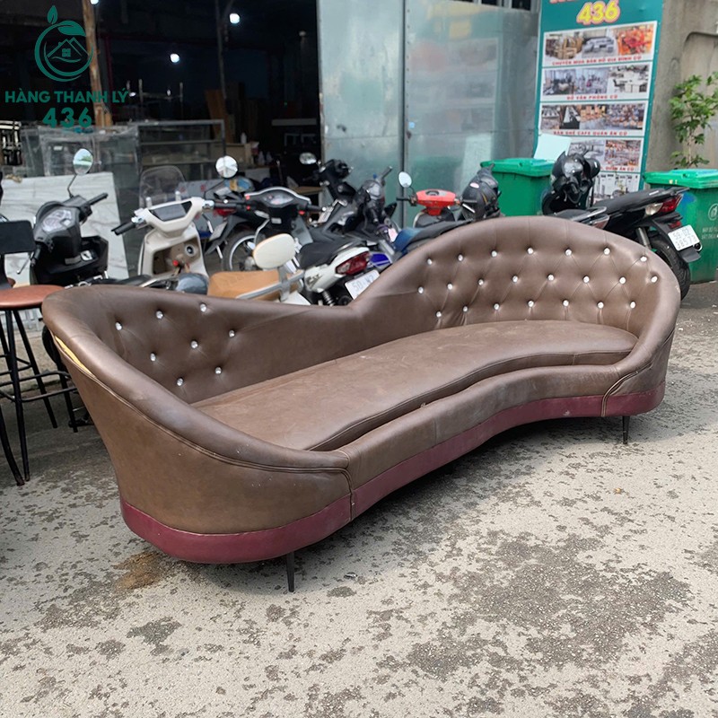 Băng Sofa Cũ Bọc Da Nâu 2M7 Chần Nút Sang Trọng bang-sofa-cu-boc-da-nau-chan-nut-sang-trong-1 Băng Sofa Cũ Bọc Da Nâu 2M7 Chần Nút Sang Trọng