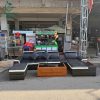 Bộ Sofa Cũ Tựa Đầu Cao Kết Cấu Chắc Chắn