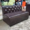 Ghế Sofa Karaoke Cũ Bọc Da Màu Nâu Đính Đá Đẹp