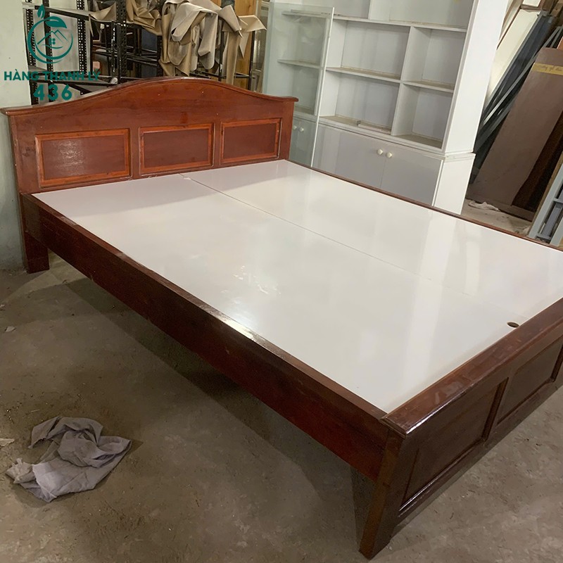 Giường Cũ 1M6 Khung Gỗ Tự Nhiên Kết Hợp Phản MDF giuong-cu-khung-go-tu-nhien-ket-hop-phan-mdf-1 Giường Cũ 1M6 Khung Gỗ Tự Nhiên Kết Hợp Phản MDF