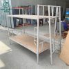Giường Hai Tầng Sắt Cũ 1M8 Sơn Trắng