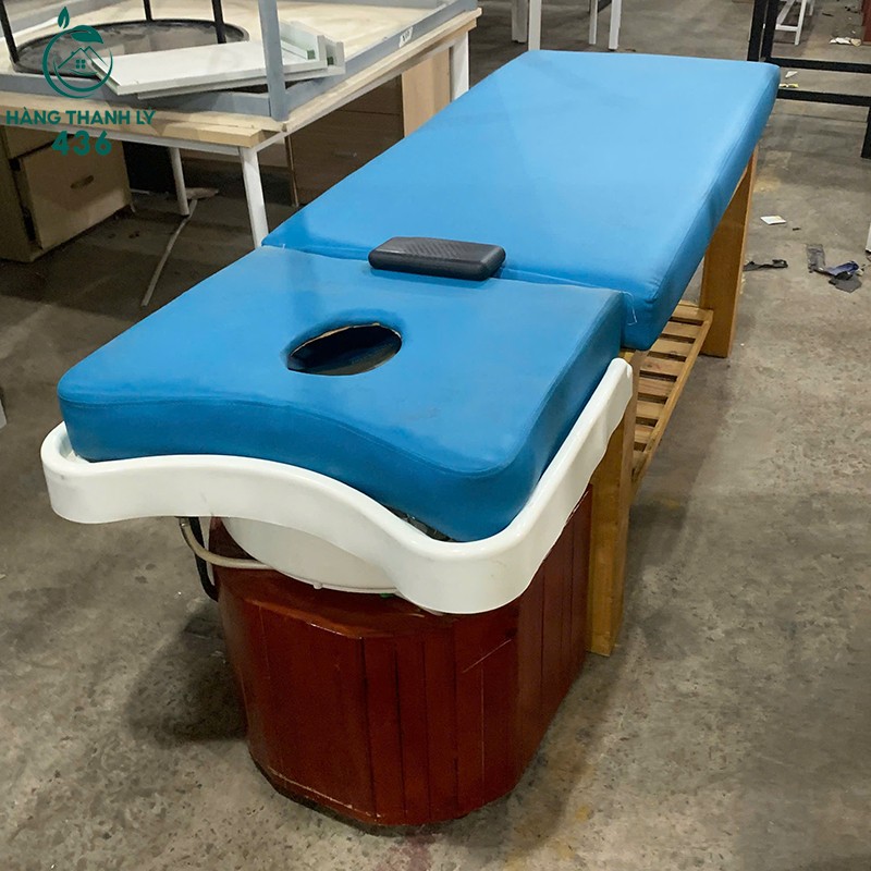 Giường Massage Cũ Bọc Da Màu Xanh Chân Gỗ giuong-massage-cu-boc-da-mau-xanh-chan-go-3 Giường Massage Cũ Bọc Da Màu Xanh Chân Gỗ