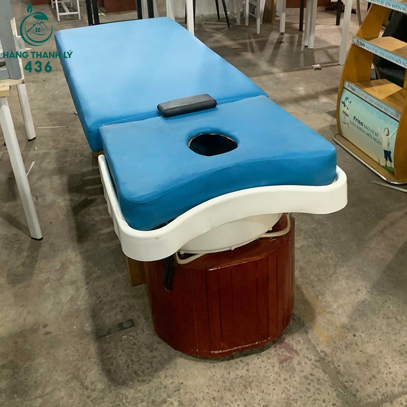 Giường Massage Cũ Bọc Da Màu Xanh Chân Gỗ giuong-massage-cu-boc-da-mau-xanh-chan-go-6 Giường Massage Cũ Bọc Da Màu Xanh Chân Gỗ