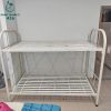 Giường Ngủ Tầng Cũ Khung Sắt Sơn Trắng