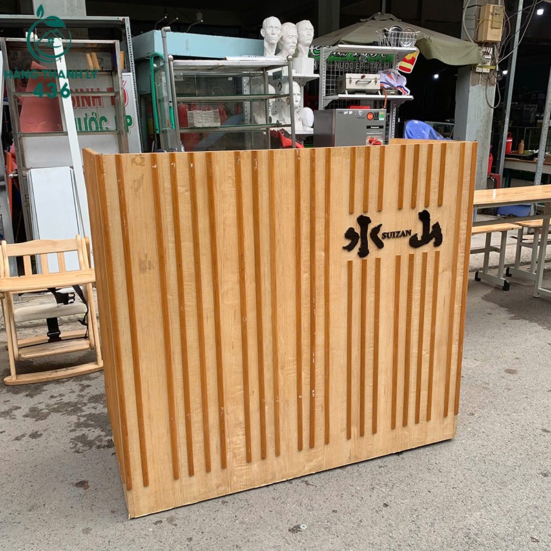 Quầy Cũ 1M2 Mặt Nan Gỗ Tạo Điểm Nhấn quay-cu-1m2-mat-nan-go-tao-diem-nhan-4 Quầy Cũ 1M2 Mặt Nan Gỗ Tạo Điểm Nhấn