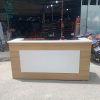 Quầy Lễ Tân Cũ Vân Gỗ Trắng Kèm Hộc Tủ