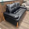 Sofa Băng Cũ Da Màu Đen 1M8 Hiện Đại