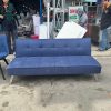 Sofa Giường Cũ Màu Xanh Gấp Gọn Đa Năng