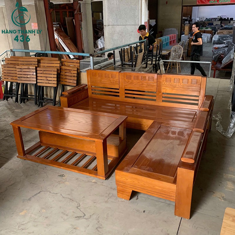 sofa-go-goc-l-1m7-cu-tiep-khach-rong-rai-tien-nghi-2 Sofa Gỗ Góc L 1M7 Cũ Tiếp Khách Rộng Rãi Tiện Nghi  