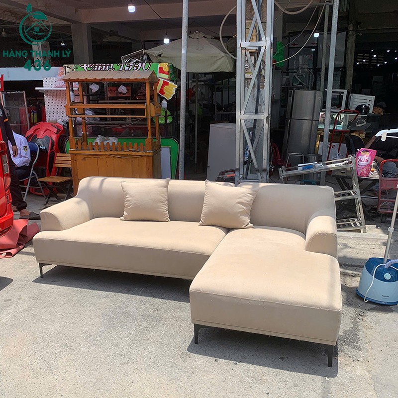 Sofa Góc L Cũ 2M3 Bọc Nỉ Màu Kem sofa-goc-l-cu-2m3-boc-ni-mau-kem-3 Sofa Góc L Cũ 2M3 Bọc Nỉ Màu Kem